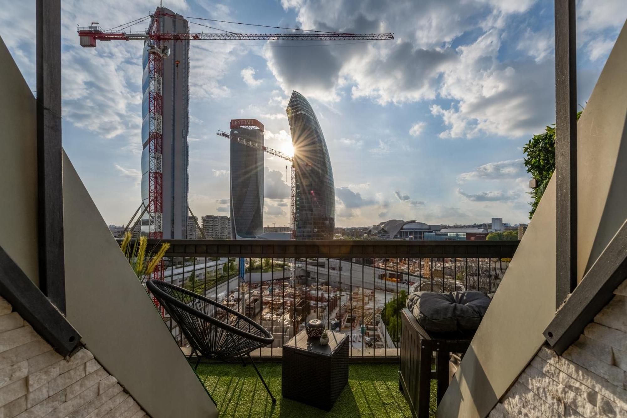 Luxury Skyview Suite - Citylife Apartment - Mico 米兰 外观 照片